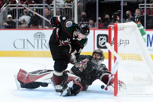 NHL Rumors: Arizona Coyotes - Clayton Keller and Karel Vejmelka