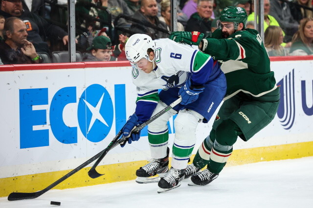 NHL Rumors: Brock Boeser's agent has spoken with six teams and counting