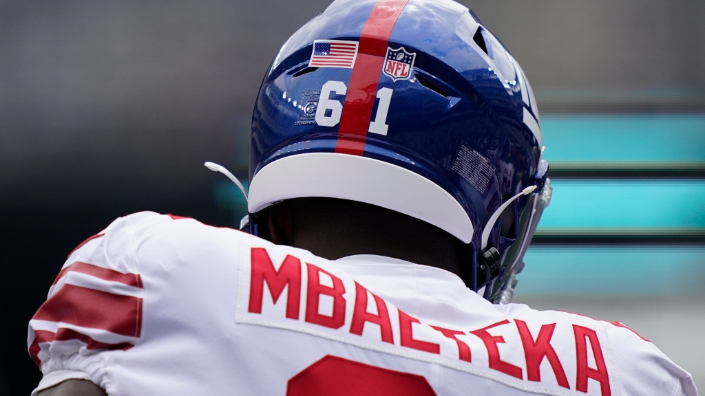 New York Giants re-sign OT Roy Mbaeteka to practice squad