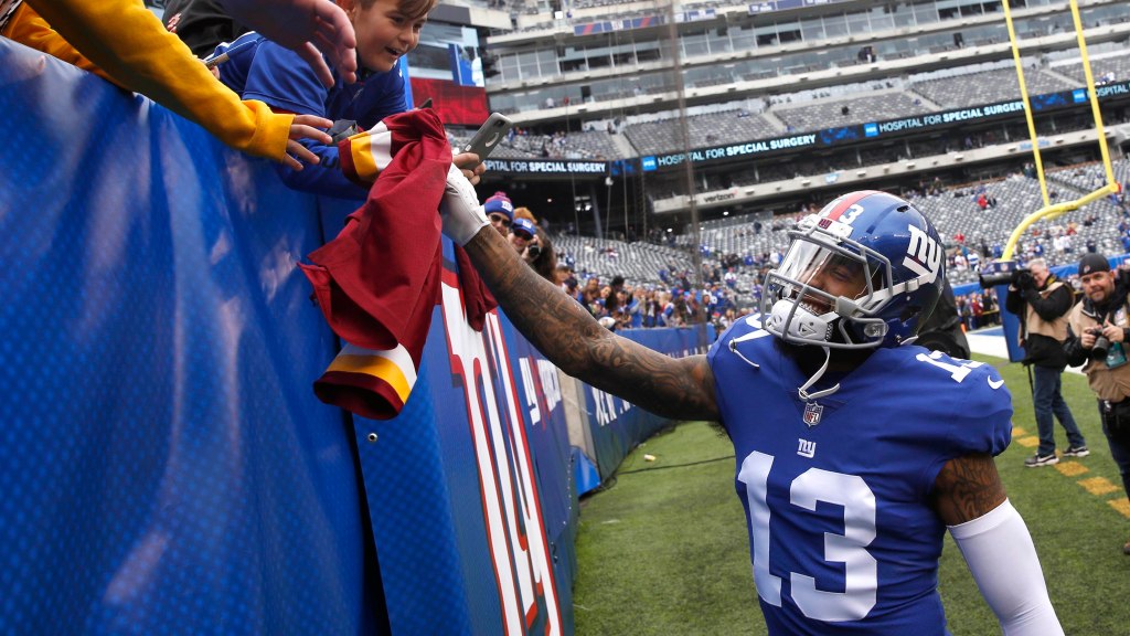 Odell Beckham knows Giants fans would be electric if he re-signed