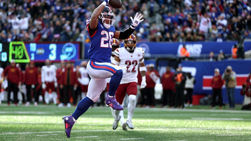 Saquon Barkley dismisses Giants’ current prime-time wins drought