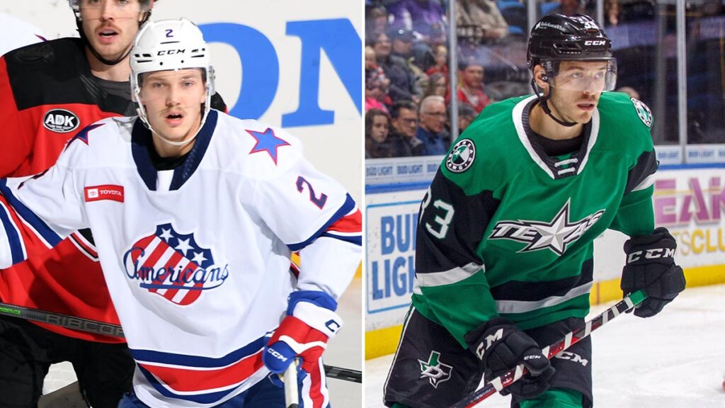 Stars, Sabres swap AHL defensemen