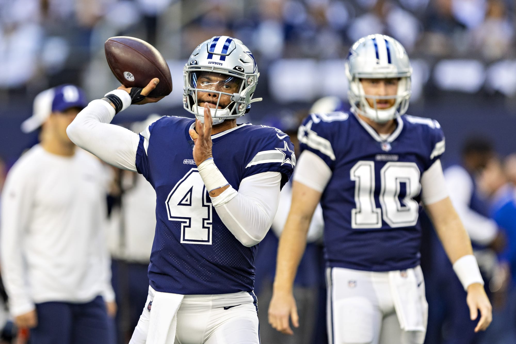 Stats show just how dumb Dak Prescott-Cooper Rush debate was