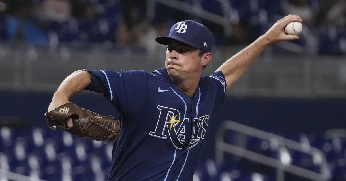 Tampa Bay Rays trade LHP Brooks Raley to the New York Mets