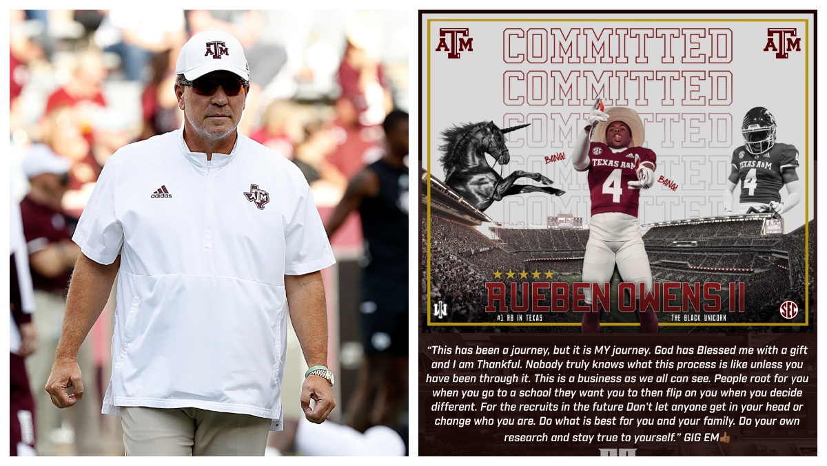 Texas A&M Lands Nation's Top RB Who Scored 46 TDs In One Season
