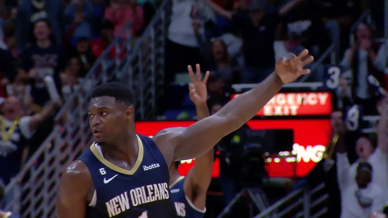 Zion Williamson on Pelicans being 1st in the West: "For us to have that ranking right now, that's big"