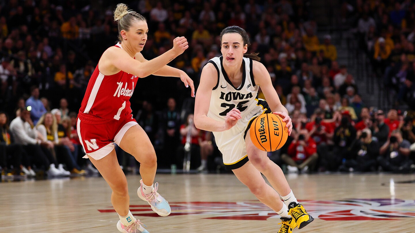 Caitlin Clark sparks No. 3 Iowa’s comeback for Big Ten tourney title 3-peat in 94-89 OT win over Nebraska