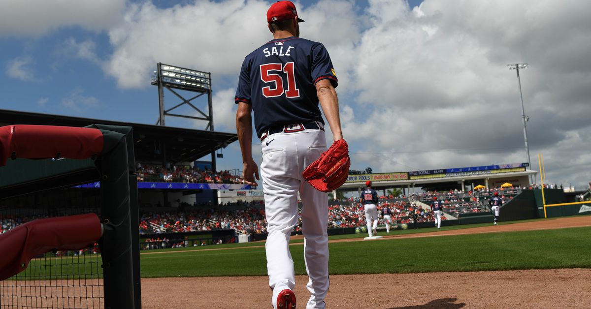 Chris Sale sharp, Marcell Ozuna and Austin Riley homer in Braves’ win over Twins
