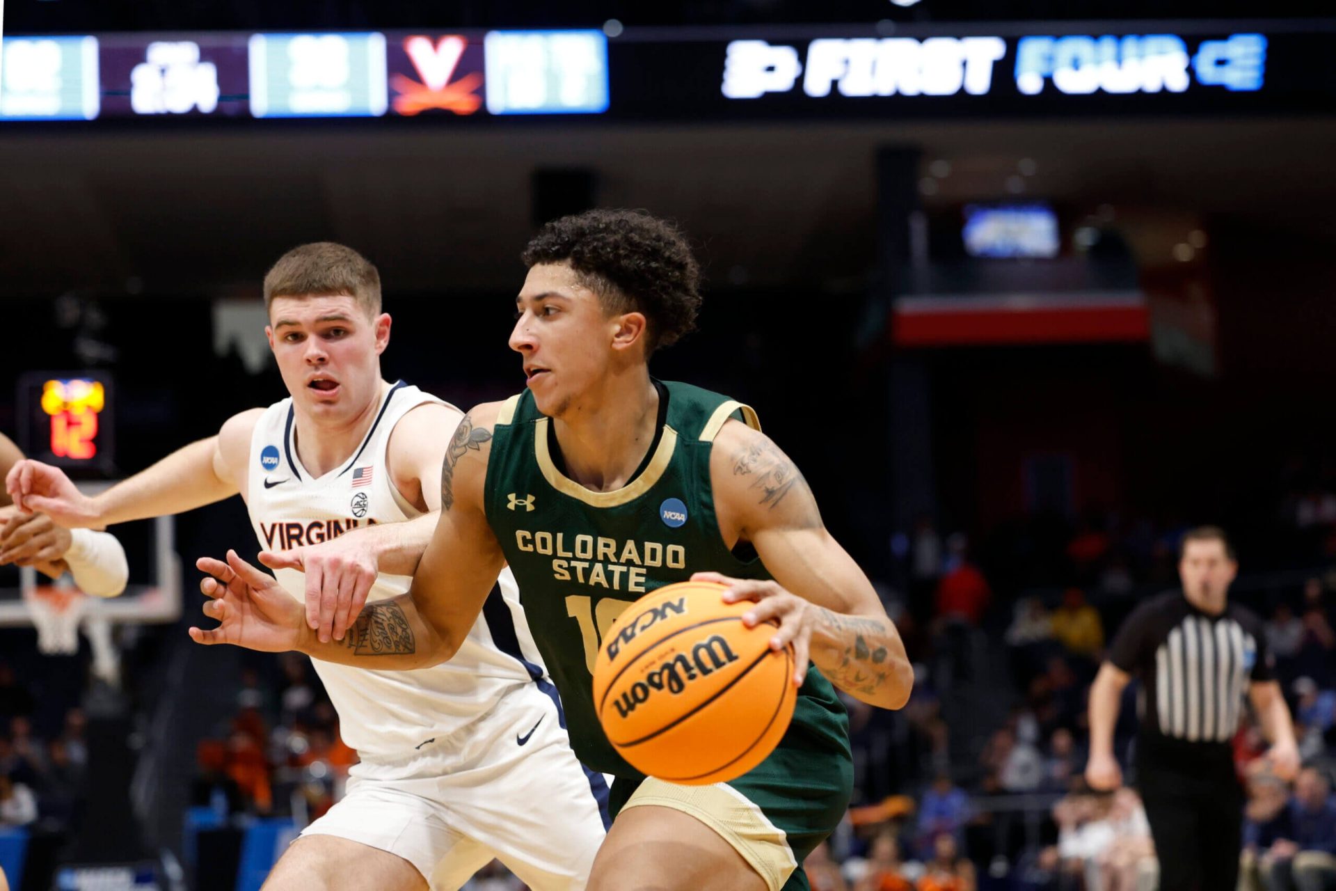 Colorado State shuts down Virginia in First Four to advance in NCAA Tournament