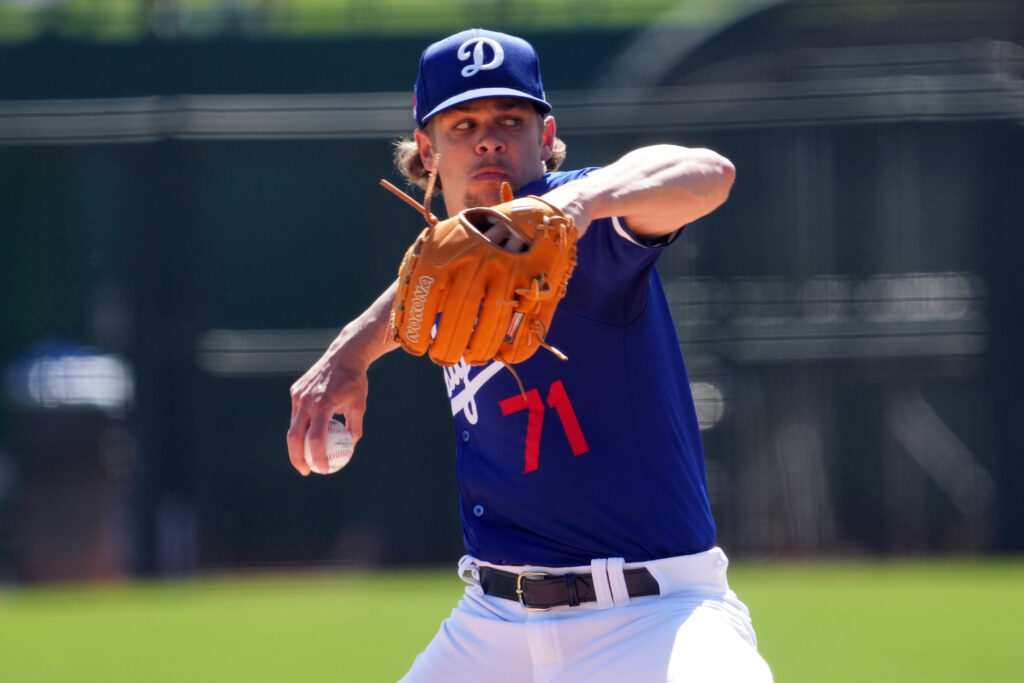 Dodgers Name Gavin Stone Fifth Starter