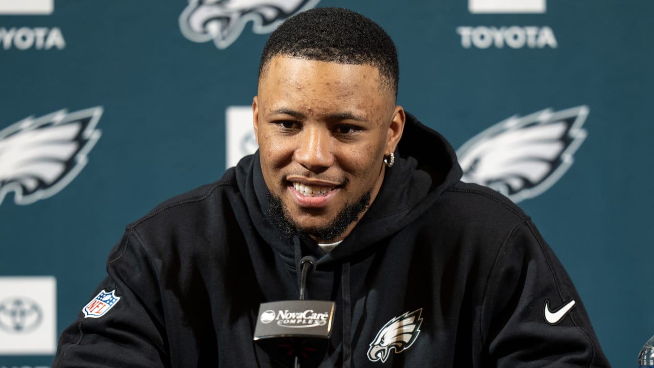 Eagles owner Jeffrey Lurie compares Saquon Barkley's versatility to LeSean McCoy, Brain Westbrook