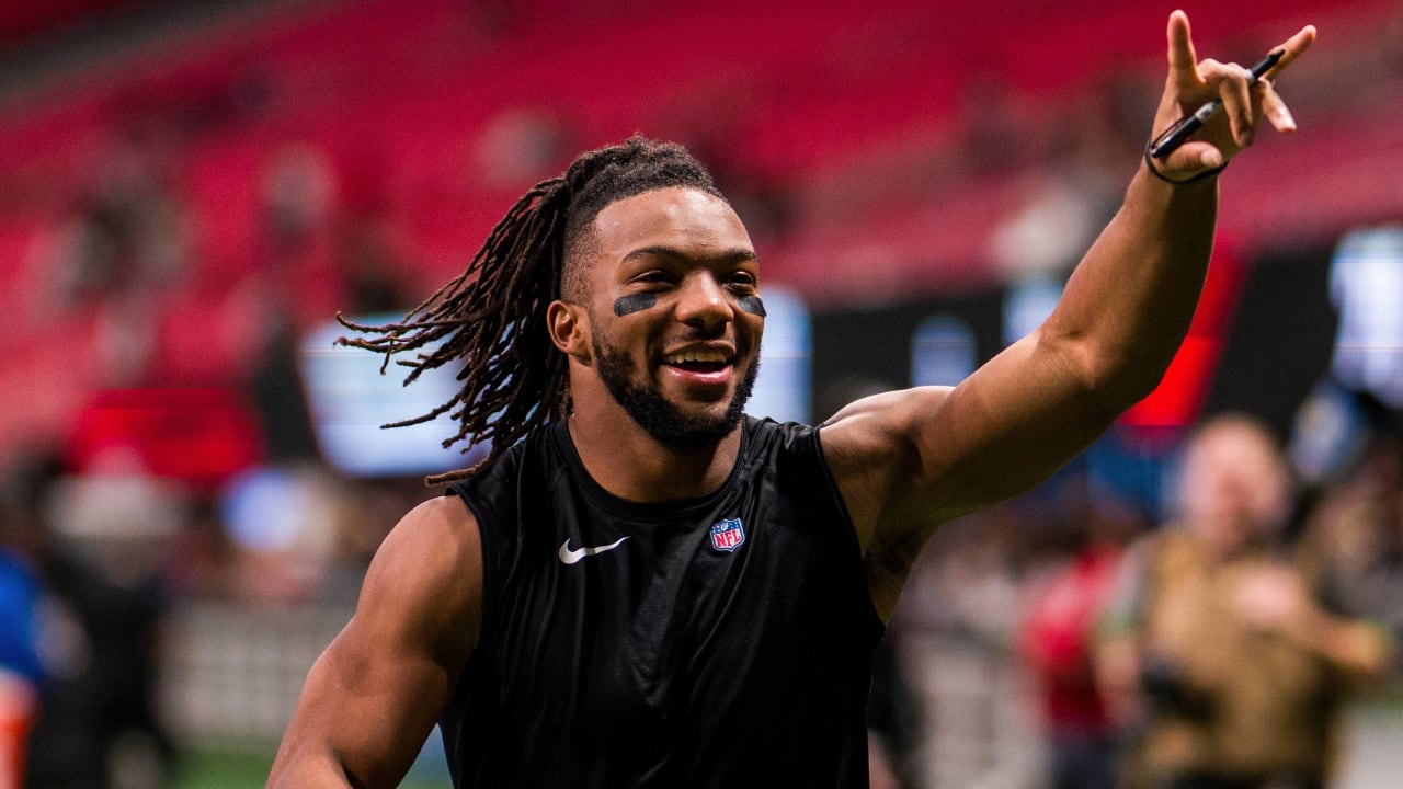 Falcons RB Bijan Robinson's NCAA tournament bracket remains perfect after Day 1 upsets