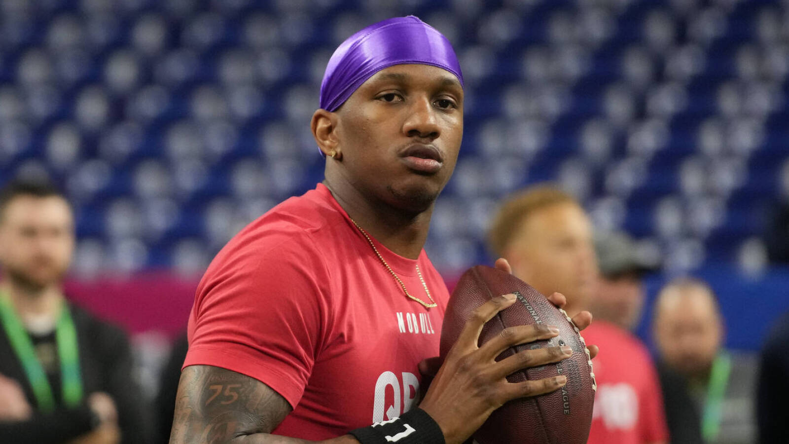 Michael Penix Jr. had awesome comment at his pro day