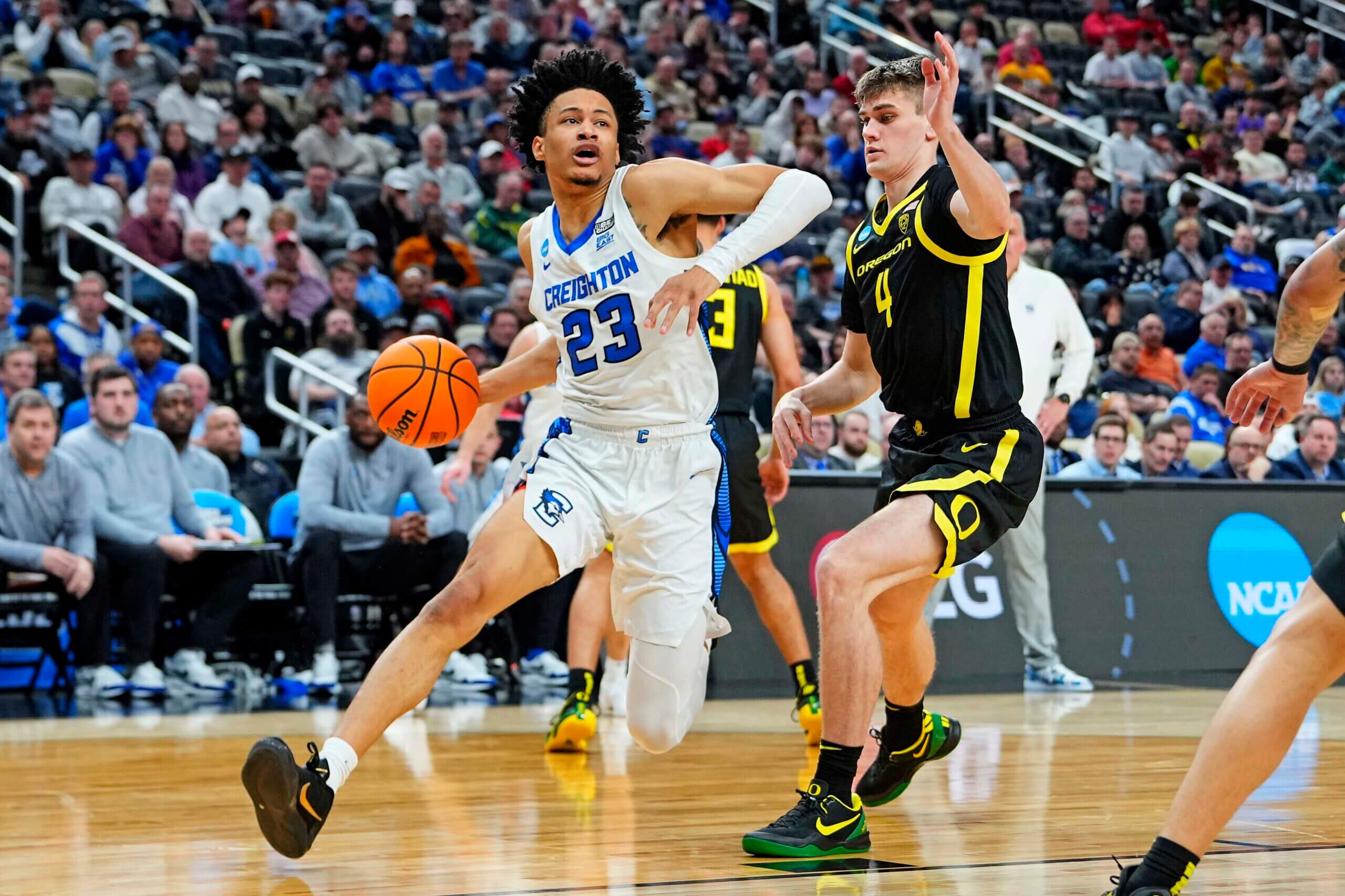 No. 3 Creighton outlasts No. 11 Oregon in ‘epic’ 2OT thriller to advance to Sweet 16