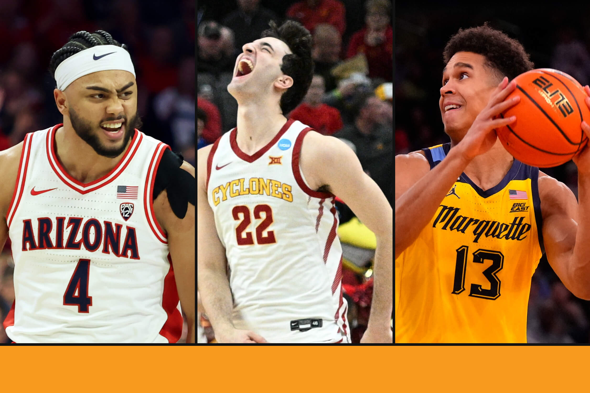 One question for every March Madness Sweet 16 men’s team