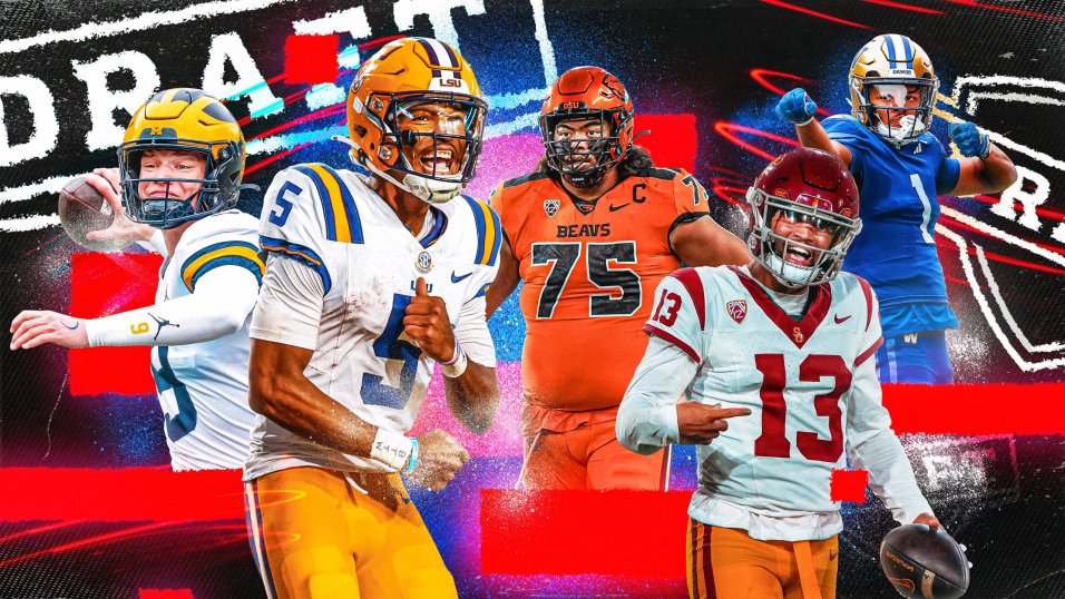 Three-Round 2024 NFL Mock Draft: Vikings trade up for QB J.J. McCarthy | NFL Draft