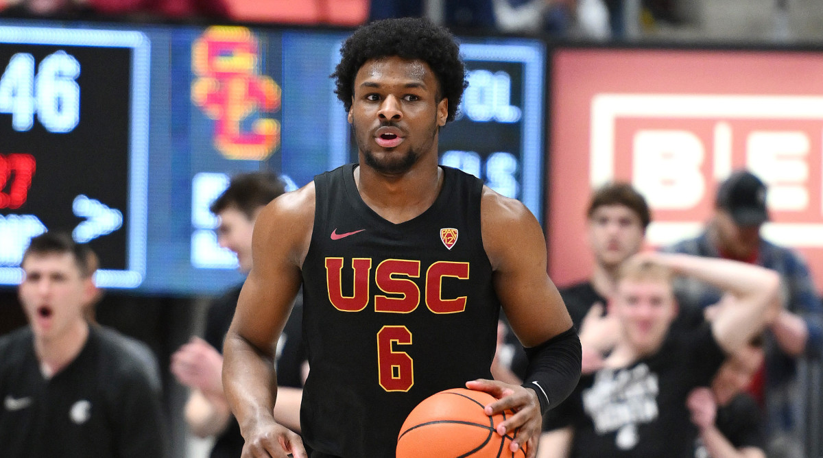 USC Coach Praises Bronny James Amid Lingering Draft Decision: ‘He Has No Ego’