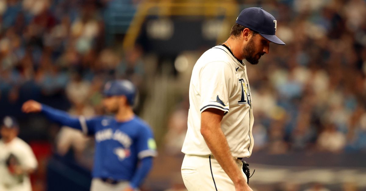 Zach Eflin falls apart in the sixth on Opening Day - Blue Jays 8, Rays 2