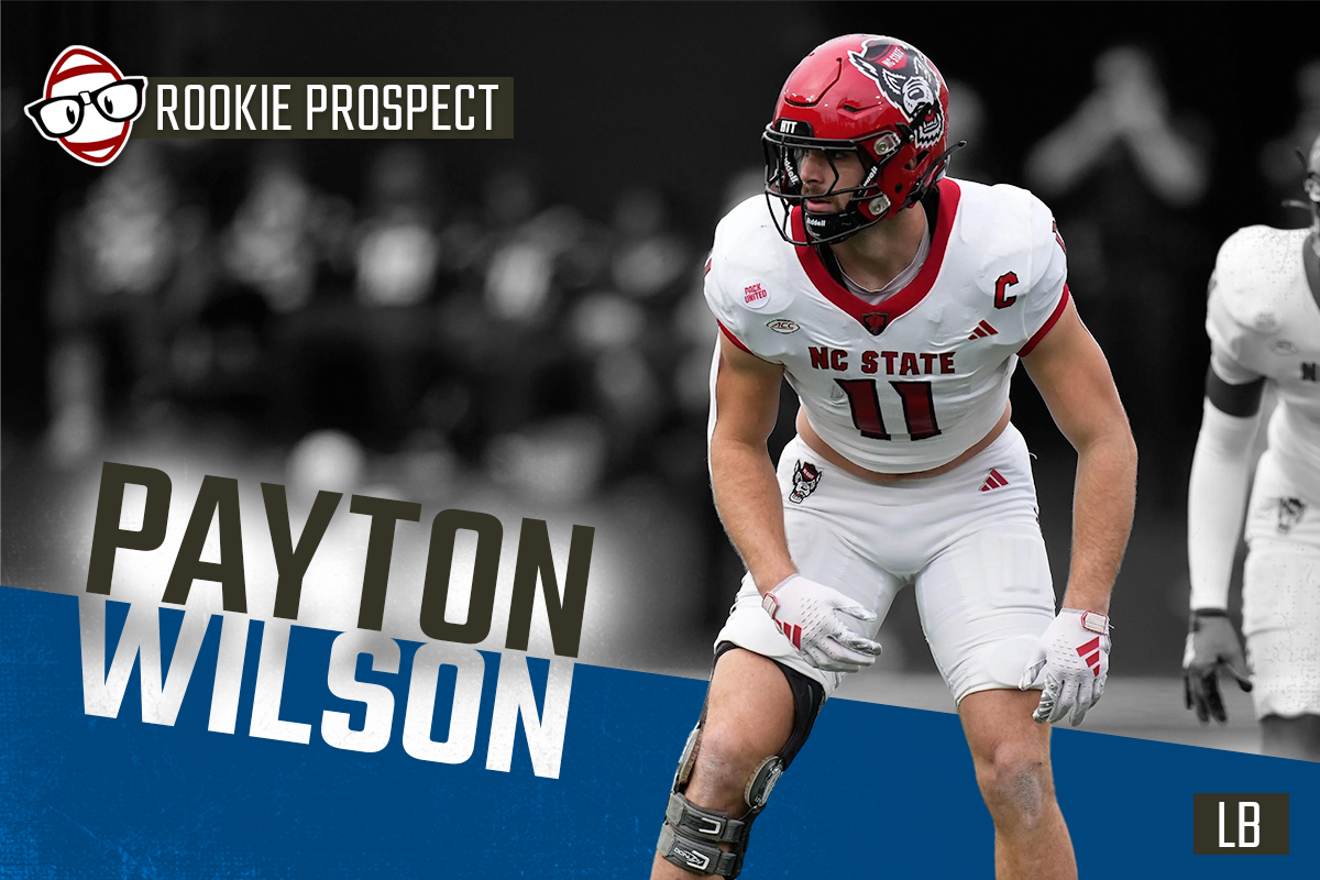 2024 IDP Rookie Profile - Payton Wilson, LB