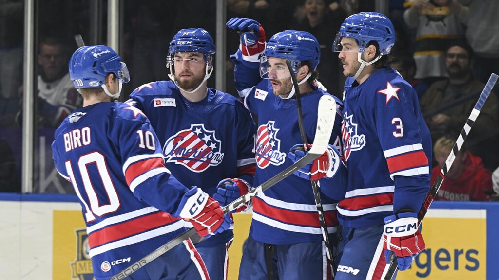 Amerks draw first blood against Crunch