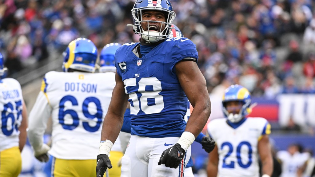 Bobby Okereke expects ‘acclimation period’ after hip-drop tackle ban