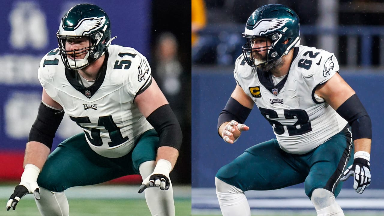Eagles center Cam Jurgens on taking over for Jason Kelce: 'I'm just trying to be myself'