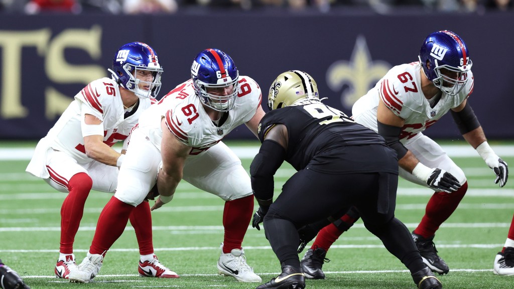 Giants’ interior offensive line was worse in 2023 than you realize