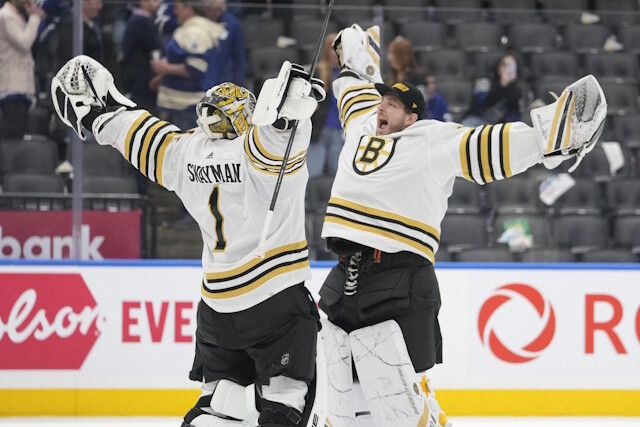 Jeremy Swayman Needs To Be The Boston Bruins Starter Moving Forward
