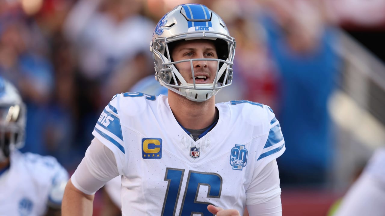 Lions QB Jared Goff on contract talks: I love it in Detroit, 'would love to be here for a long time'