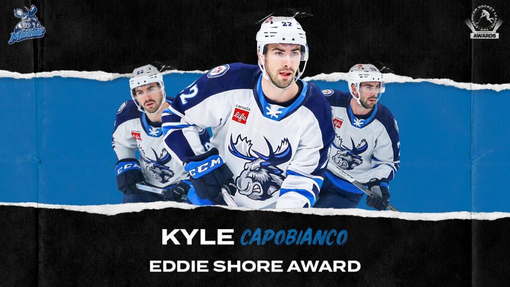 Moose’s Capobianco voted AHL’s top defenseman