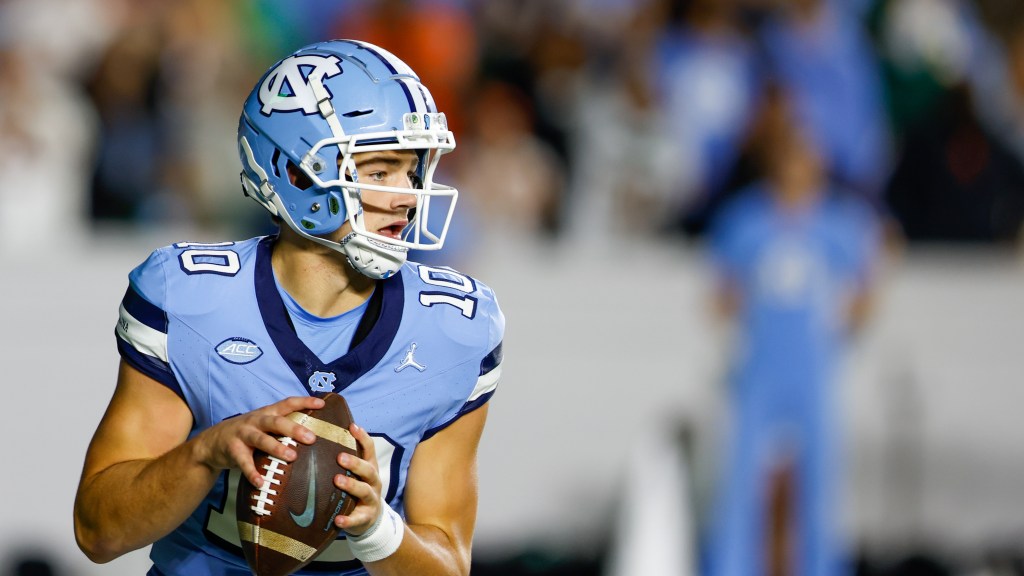 New York Giants trade up for Drake Maye in latest Lance Zierlein mock