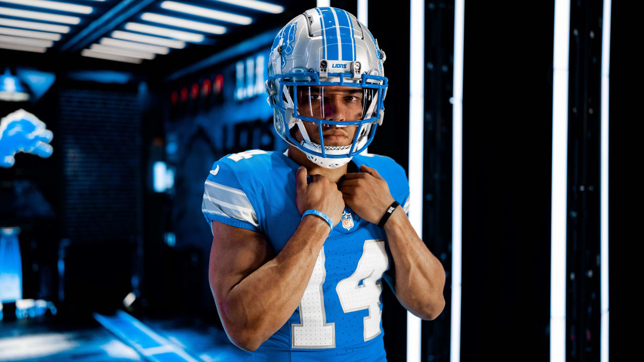 New-look Lions: Reigning NFC North champions unveil fresh uniforms, including all-black alternates