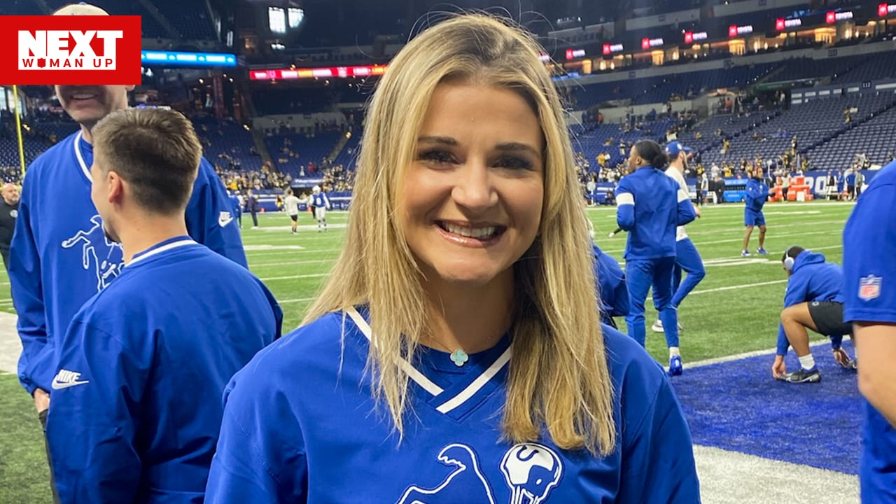Next Woman Up: Melainey Lowe, Director of Football Operations for the Indianapolis Colts
