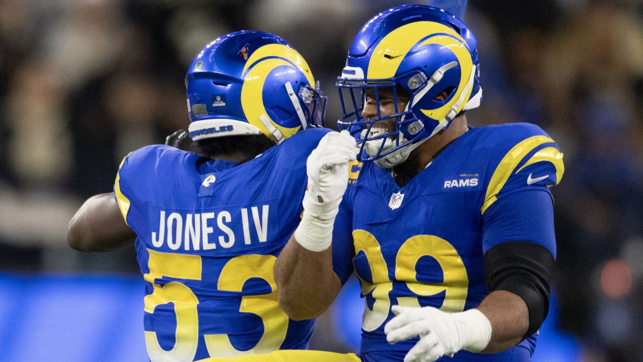 Rams LB Ernest Jones 'excited about the challenge without' Aaron Donald