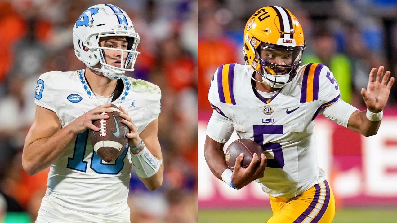 Top QB prospects Drake Maye, Jayden Daniels to visit Commanders