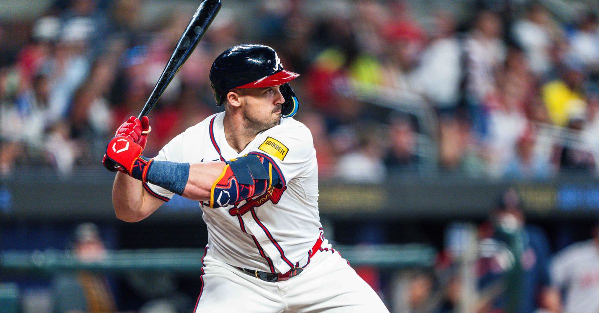 Adam Duvall in the lineup as Braves continue series with Cubs