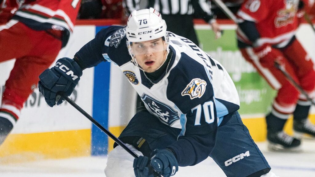 Afanasyev hat trick, OT winner lift Admirals
