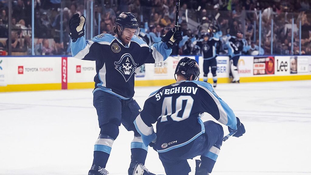 Askarov, Admirals square series with Game 2 win