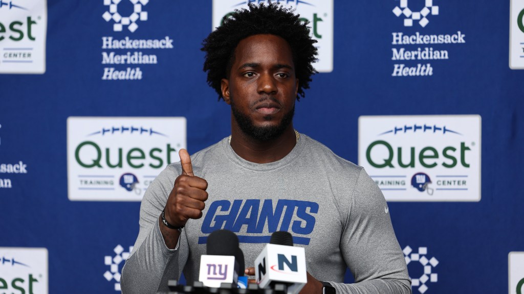 Brandon Brown explains why New York Giants passed on OL in NFL draft