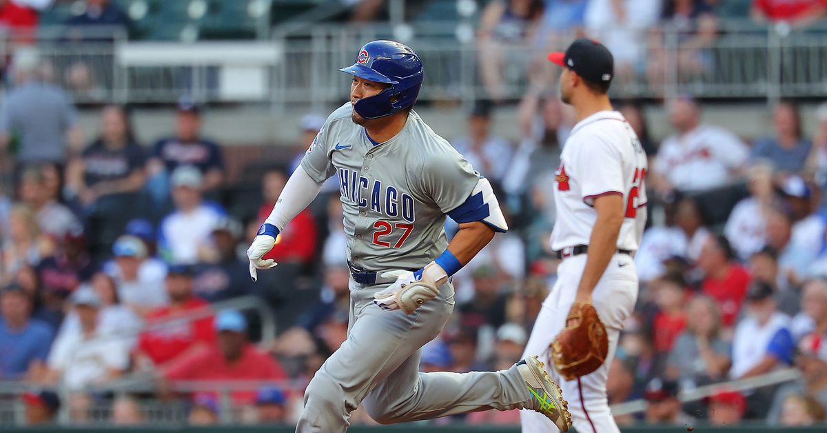 Braves fall in early hole, lose to Cubs 7-1