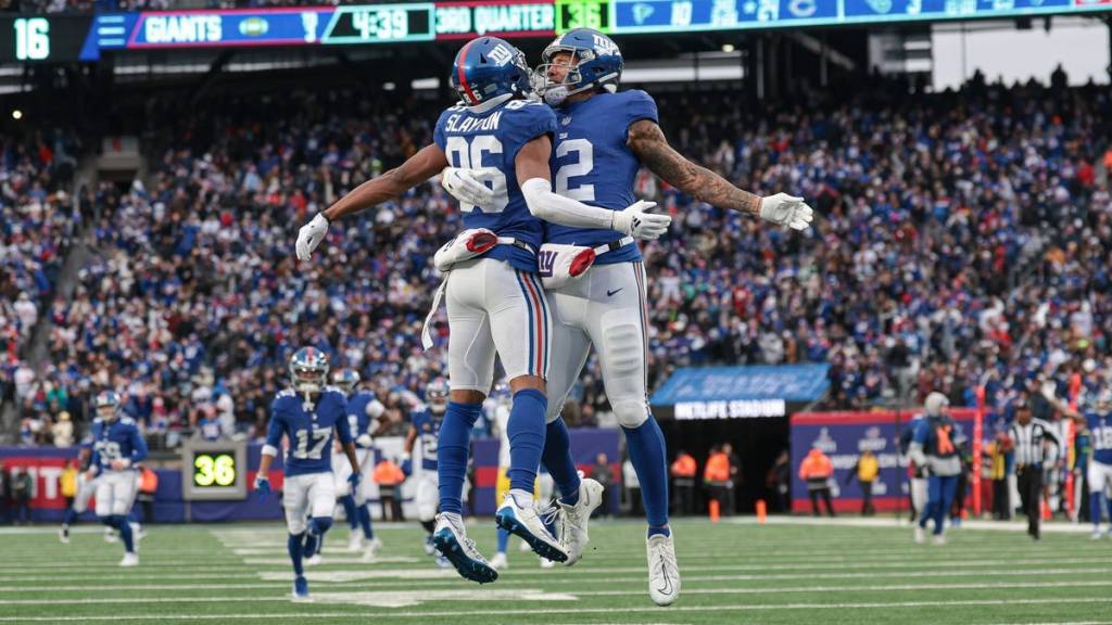 Darius Slayton, Darren Waller remain away from New York Giants