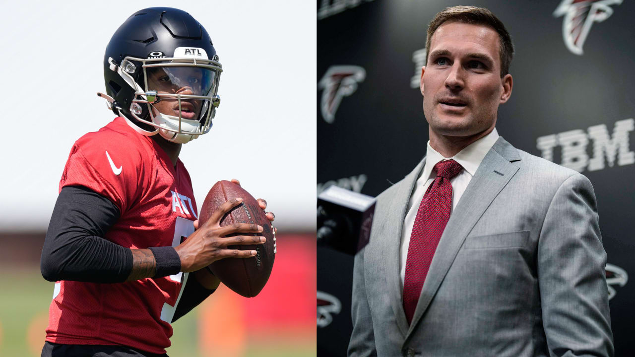Falcons rookie QB Michael Penix 'blessed' to learn from Kirk Cousins