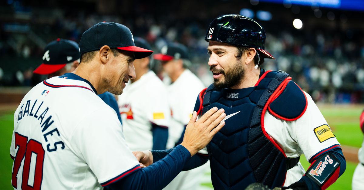 How have Braves catchers Travis d’Arnaud and Chadwick Thromp fared after Sean Murphy’s injury?