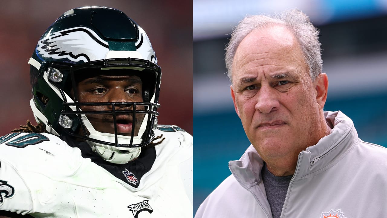 Jordan Davis on difference with Vic Fangio as Eagles defensive coordinator: 'It's really no B.S. with him'