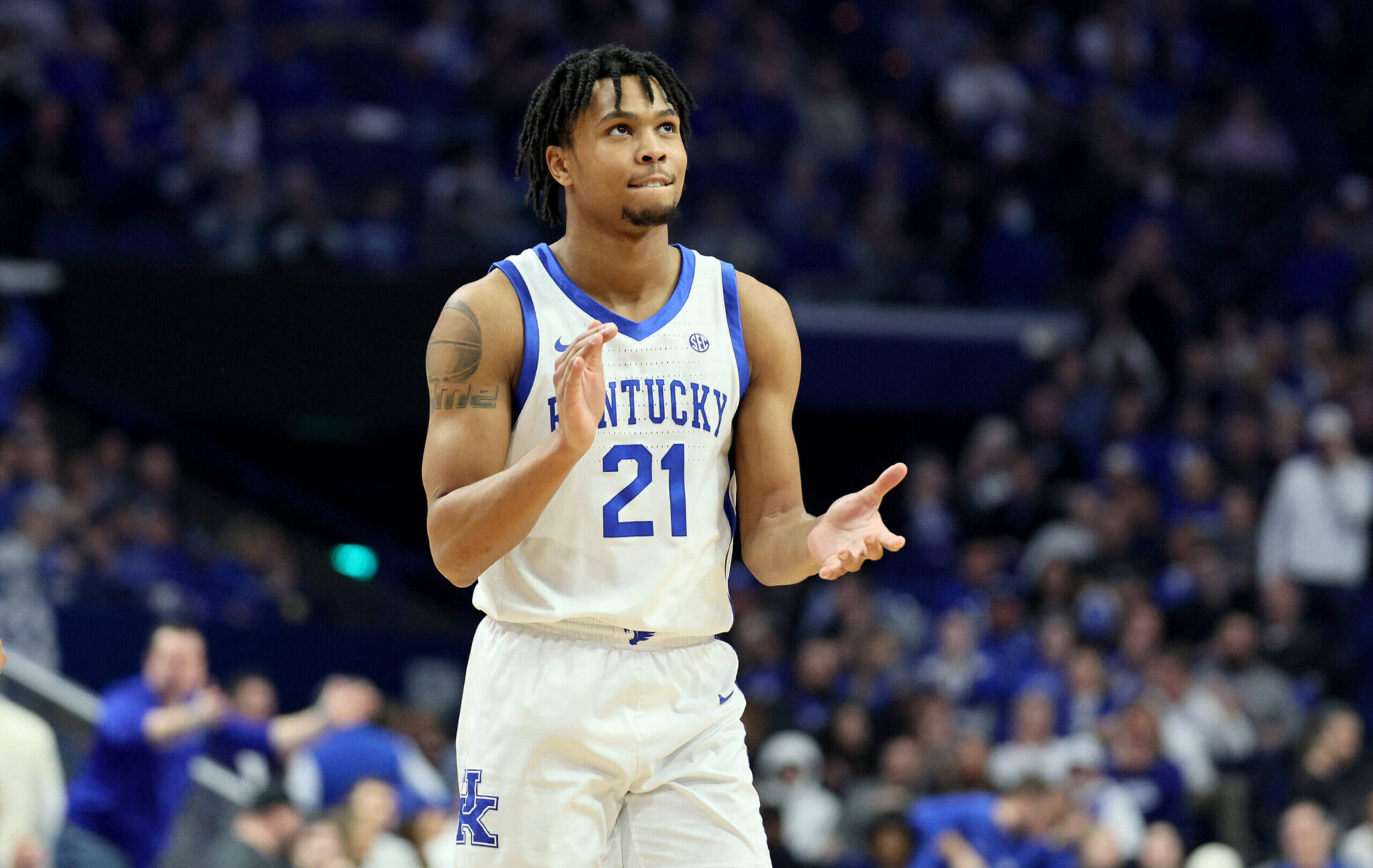 Kentucky’s D.J. Wagner Jr. reunites with John Calipari at Arkansas