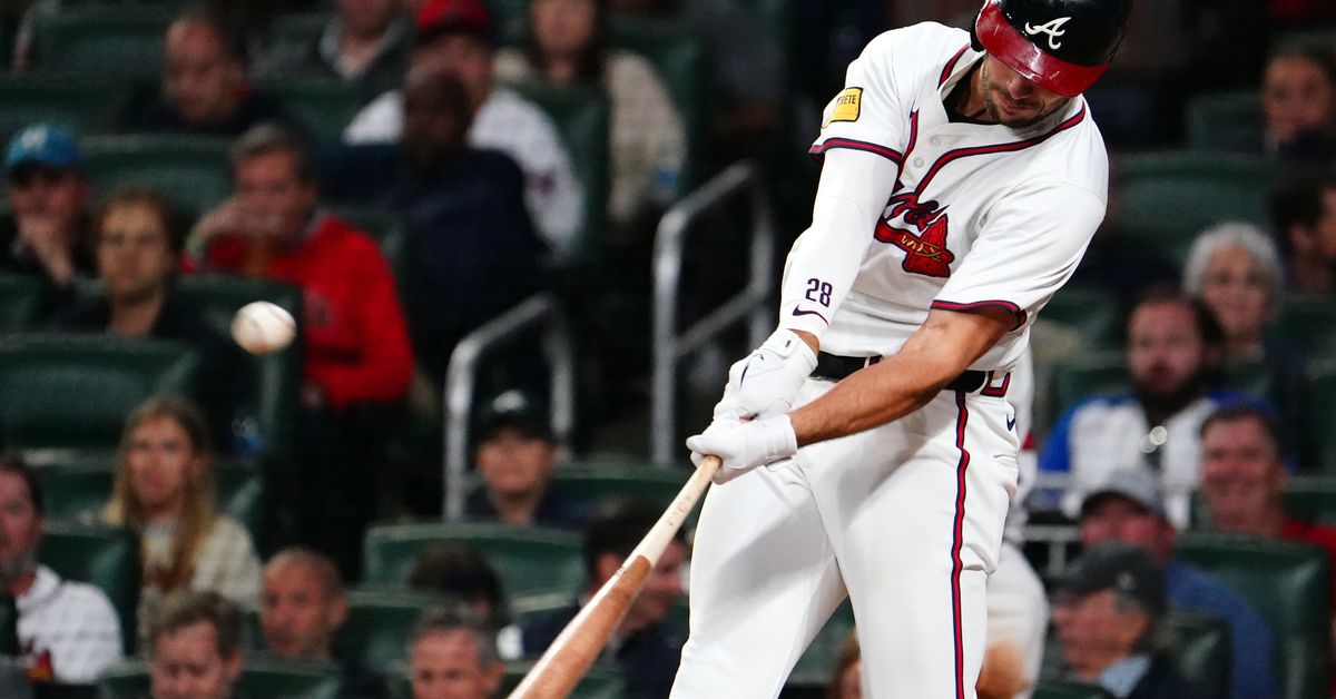 Matt Olson homers, Chris Sale dominates in win over Cubs