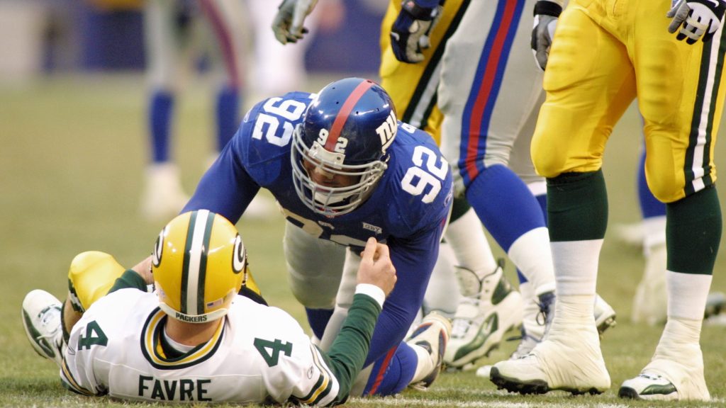 Michael Strahan wants Kayvon Thibodeaux to break his sack record