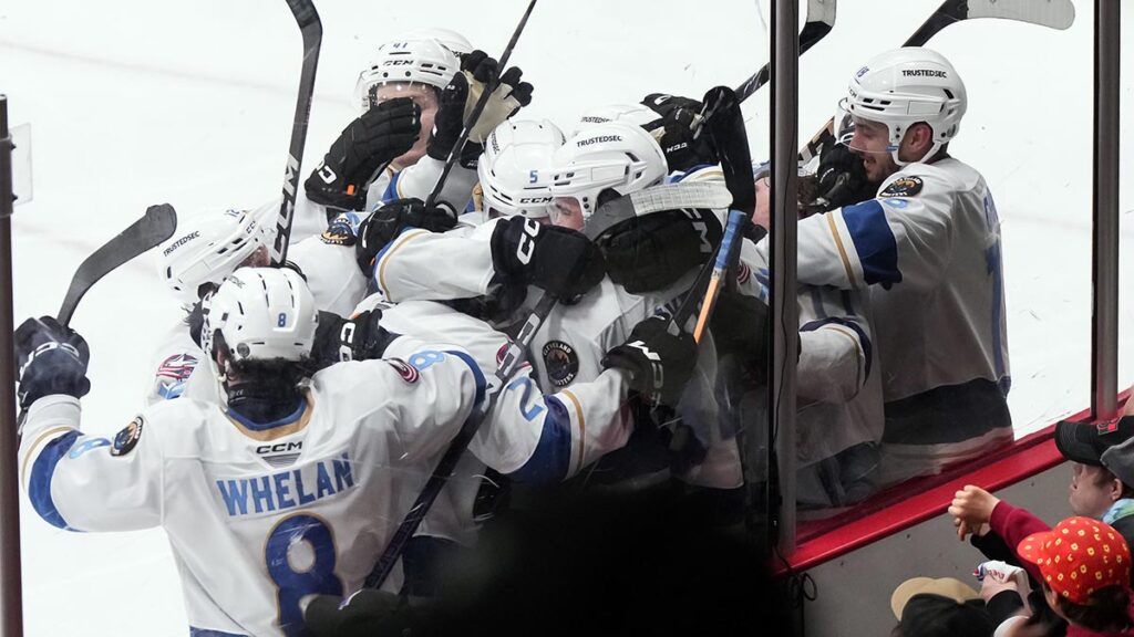 Monsters square series with OT win over Sens