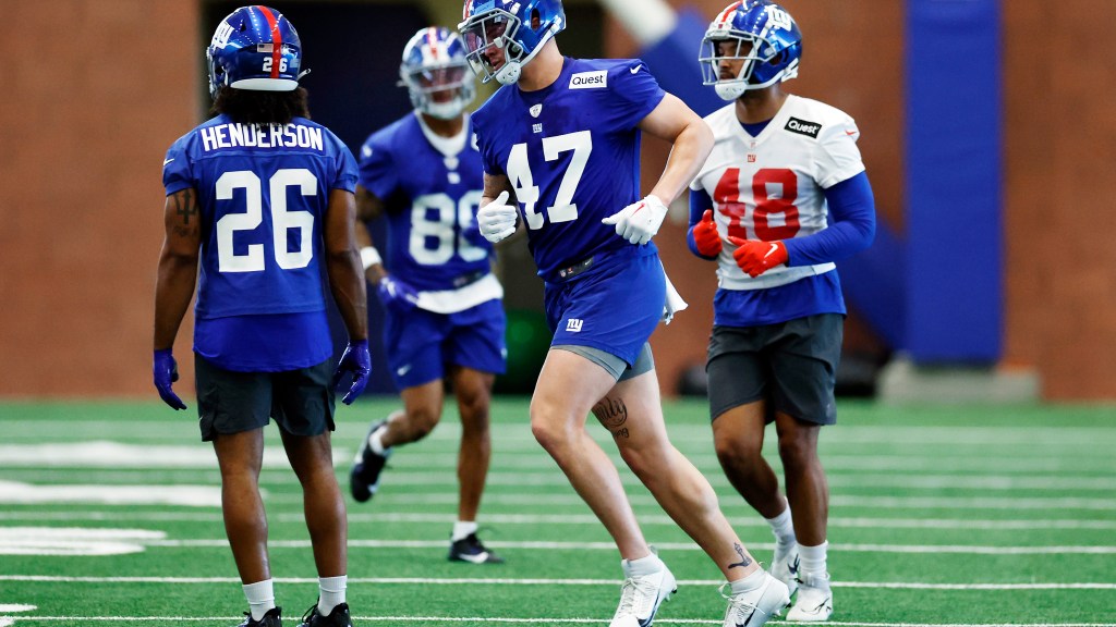 New York Giants sign Theo Johnson to rookie contract