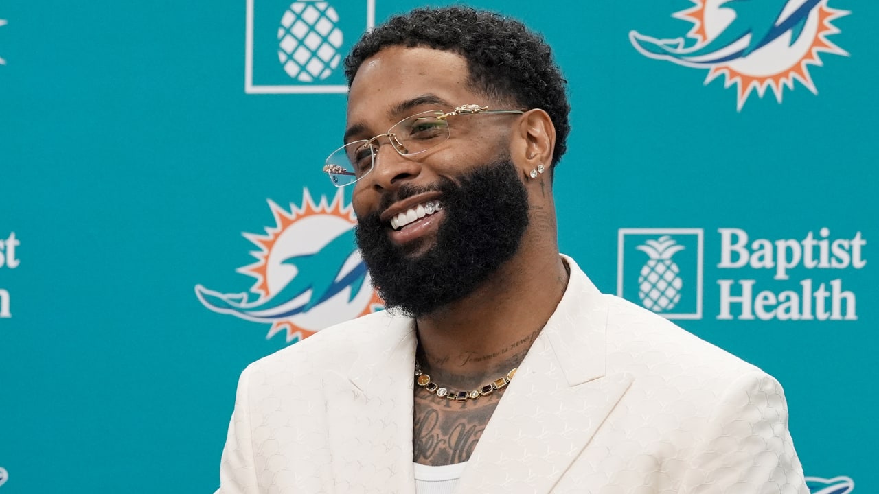 Odell Beckham on joining Dolphins speedy WR corps: 'I got to go get back on the track'